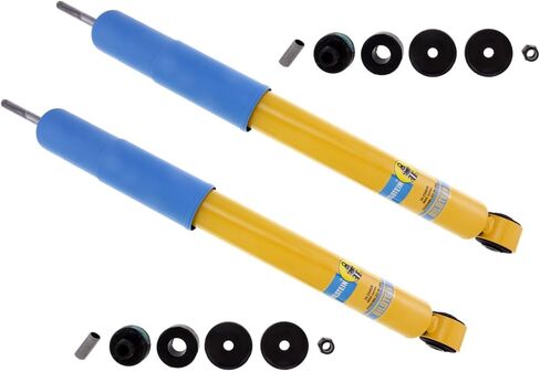 Bilstein 4600 Series Set of Front & Rear Monotube Shocks fits 2013 2018 Ram 3500 Without Air Leveling Suspension | Includes TrendsAuto Decal | 24-238526 24-238533 in Saudi Arabia