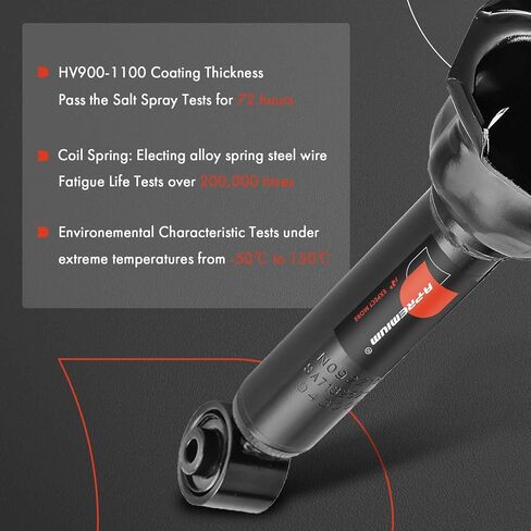 A-Premium Rear Shock Absorber Compatible with Honda CR-V CRV 1997 1998 1999 2000 2001, L4 2.0L, 2-PC Set in Saudi Arabia