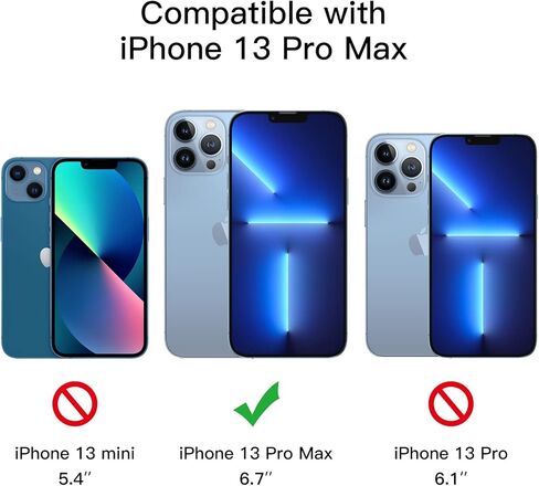 JETech Privacy Full Coverage Screen Protector for iPhone 13 mini 5.4-Inch, Anti-Spy Tempered Glass Film, Edge to Edge Protection Case-Friendly, 2-Pack in Kuwait