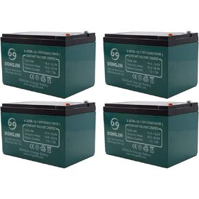 TDPRO 2 حزمة من بطارية 6-DZM-12 12V 12AH للدراجة الكهربائية سكوتر Go Kart in Kuwait