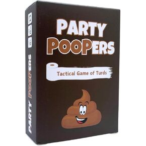 Party Poopers - Poop Emoji Card Game - Easy to Play - Silly Game for Teens and Adults - 2-5 Players in Saudi Arabia