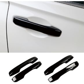 غطاء حماية بمقبض خارجي لباب السيارة متوافق مع Civic/Accord/CR-V/HR-V 2023-2025 - أسود لامع in Kuwait