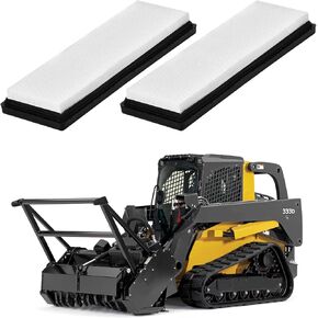 2 Pcs AT359416 Cabin Air Filter Compatible with John Deere Skid Steer Loader 312GR, 314G, 316GR, 317G, 318D, 318E, 318G, 319D, 319E, 320D, 320E, 320G, 323D, 323E & More Replaces WP10175, PA5698 in Kuwait