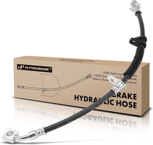 A-Premium Front Passenger Brake Hydraulic Hose Compatible with Select Cadillac Models - CTS 2015-2016, ATS 2013-2017 in Saudi Arabia
