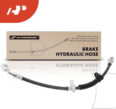 A-Premium Front Passenger Brake Hydraulic Hose Compatible with Select Cadillac Models - CTS 2015-2016, ATS 2013-2017 in Saudi Arabia