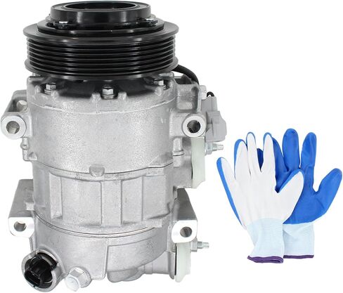 مجموعة قابض بكرة ضاغط مكيف الهواء ذات 6 أخدود لـ Ram 1500 Classic 3.6L 2019-2024، 1500 3.6L 2014-2018 7SBH17C in Saudi Arabia