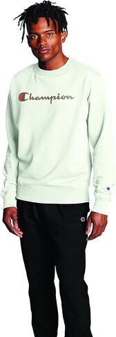 Champion Men's Powerblend Fleece Crew, Script in Saudi Arabia