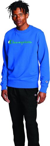 Champion Men's Powerblend Fleece Crew, Script in Saudi Arabia