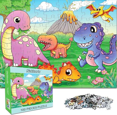Jigsaw Puzzles 100 Pieces for Kids Youth Families (Space Traveler, Solar System) Pieces Fit Together Perfectly in Kuwait