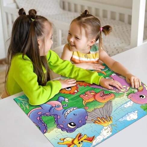 Jigsaw Puzzles 100 Pieces for Kids Youth Families (Space Traveler, Solar System) Pieces Fit Together Perfectly in Kuwait