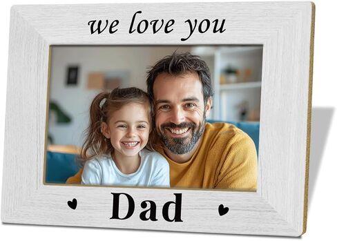 Grandpa Gift, Father's Day Gift for Grandpa, Grandpa Birthday Christmas Thanksgiving Gift, Photo Gifts Wooden Picture Frame, We Love You Grandpa Photo Frame Decor, To Assemble 4*6 Inches Photo in Kuwait