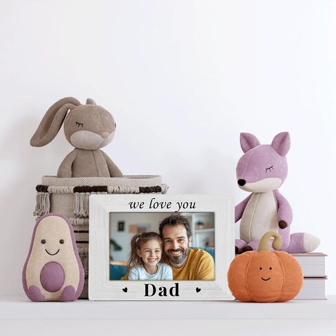 Grandpa Gift, Father's Day Gift for Grandpa, Grandpa Birthday Christmas Thanksgiving Gift, Photo Gifts Wooden Picture Frame, We Love You Grandpa Photo Frame Decor, To Assemble 4*6 Inches Photo in Kuwait