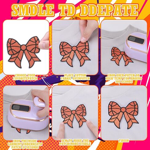 Liitrsh 40 Pcs Baseball Iron on Patches Sports Patches Sew on Embroidered Applique for Hat Clothing Holes Backpack DIY Craft in Saudi Arabia