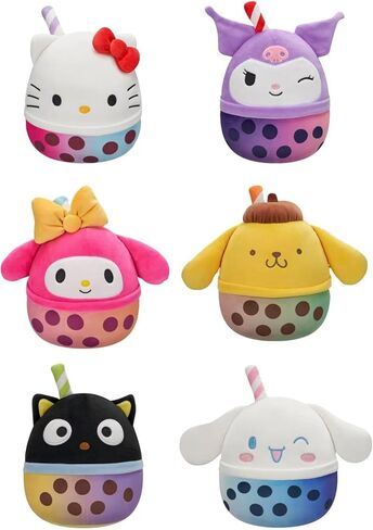 Squishmallows Original Hello Kitty 5in Scented Boba Mystery Squad – Official Jazwares Plush (Little) 5 INCH in Saudi Arabia