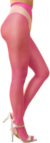 زوجان من جوارب شبكة صيد السمك النسائية عالية الخصر لباس ضيق من شبكة صيد السمك للنساء in Kuwait