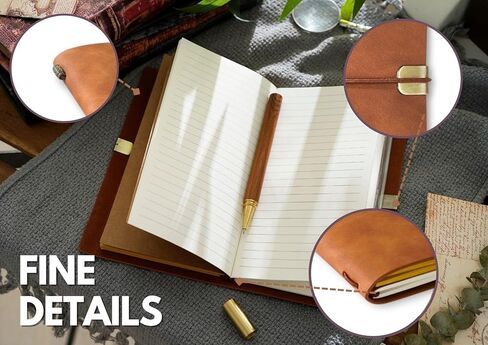 دفتر يوميات InnoBeta RBT للهدايا، هدية لفني السلوك المسجل في عيد الميلاد، دفتر ملاحظات قابل لإعادة الملء، دفتر رسم، مذكرات سفر، 7.8 × 5 بوصات in Kuwait