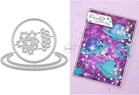 DzIxY Hollow Heart Lace Metal Cutting Dies for Card Making Kit Embossing Paper Die Cuts Set Scrapbook Stencils Supplies Machine Templates in Saudi Arabia
