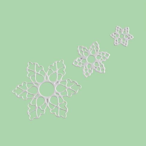 1/2 مجموعات الزخرفية زهرة المعادن قطع يموت لسكرابوكينغ بطاقة صنع النقش Stamps DIY الحرفية لوازم (2 مجموعات) in Saudi Arabia