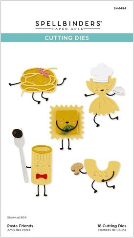 قوالب محفورة من Spellbinders Pasta Friends، معدنية in Saudi Arabia