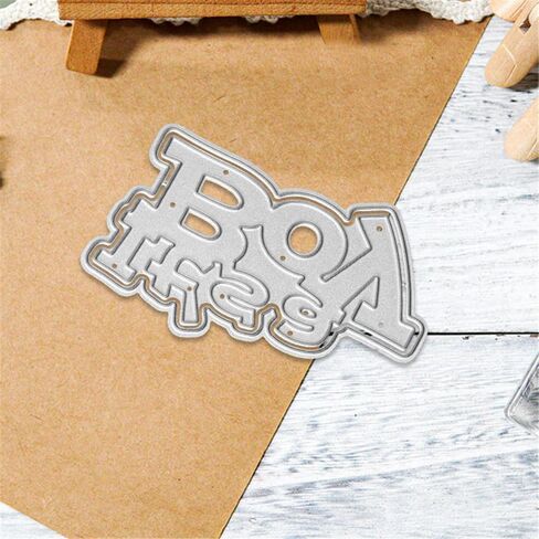الكلمات الإنجليزية الظل لا تقلق كن سعيدًا، قطع يموت DIY الخياطة قطع معدنية يموت لصنع بطاقة اليدوية الاستنسل المهرجانات ألبوم سكرابوكينغ قالب ورقة الحرف اليدوية in Kuwait