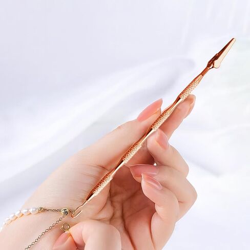 Bracelet Helper Tool - Fastener Hook for Jewelry Clasps, Easy to Put on Yourself, Ideal for Thin Chains & Wristbands (Rose Gold) in Saudi Arabia