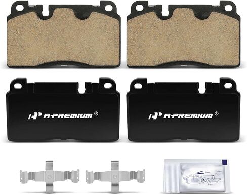 A-Premium Front Ceramic Disc Brake Pads Set Compatible with Audi Q5 2013 2.0L, Q5 2014-2017, 4 Pcs in Saudi Arabia