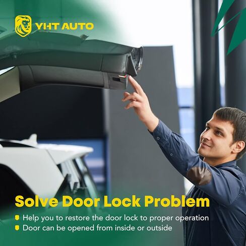 YHTAUTO Rear Liftgate Door Lock Actuator with Latch | Replacement for 2002-2007 Buick Rendezvous Sport Utility Liftgate Hatch Latch Lock | Replace 10439271 in Saudi Arabia