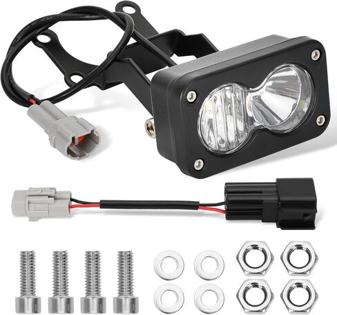 ترقية مجموعة المصابيح الأمامية للدراجات النارية 3 بوصة LED التوصيل اللعب لـ Sur-Ron Segway X260/Talaria Sting R MX4، 20W 6000-6500K شريط إضاءة LED مع حامل محول تسخير - لضوء ebike baja in Kuwait