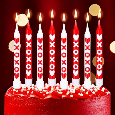 12 Pcs Bloody Handprint Candles Birthday Scary Cake Decorations Have a Killer Birthday Cupcake Topper Blood Splatter Creepy Vampire Zombie Halloween Party Decorations Carnival Supplies in Kuwait