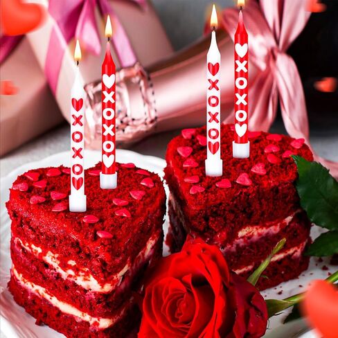 12 Pcs Bloody Handprint Candles Birthday Scary Cake Decorations Have a Killer Birthday Cupcake Topper Blood Splatter Creepy Vampire Zombie Halloween Party Decorations Carnival Supplies in Kuwait