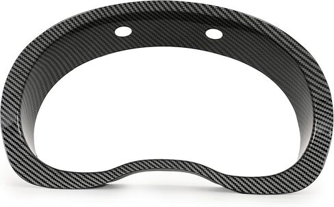 HECASA Meter Cluster Bezel Compatible with 2015-2019 Subaru WRX/WRX STI Carbon Fiber Printing ABS Plastic in Saudi Arabia