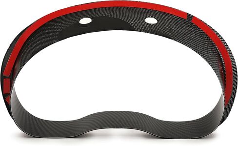 HECASA Meter Cluster Bezel Compatible with 2015-2019 Subaru WRX/WRX STI Carbon Fiber Printing ABS Plastic in Saudi Arabia
