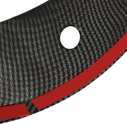 HECASA Meter Cluster Bezel Compatible with 2015-2019 Subaru WRX/WRX STI Carbon Fiber Printing ABS Plastic in Saudi Arabia