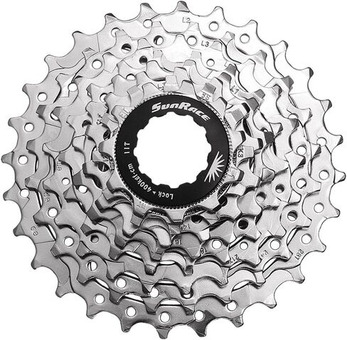 Sunrace CSR86 8-Speed Nickel Plated Cassette in Saudi Arabia