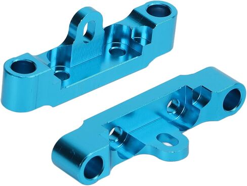 RC Car Lower Suspension Arm Mount, Aluminum Alloy Upgrade Part for 1/10 Scale TT02 Chassis Racing Vehicles in Saudi Arabia