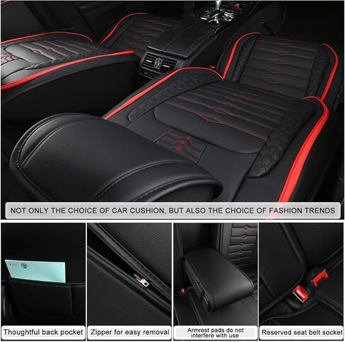 Seat Covers for Truck 2007-2024 GMC Sierra Chevy Silverado 1500 2500/HD 3500/HD Nappa Leather Car Seat Covers Waterproof and Dustproof Car Seat Protectors（Luxury, Coffee） in Saudi Arabia
