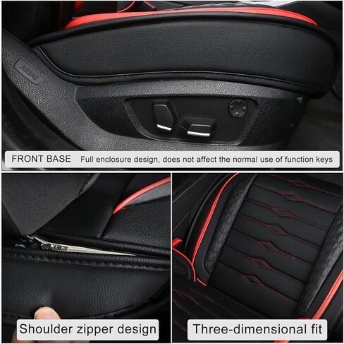 Seat Covers for Truck 2007-2024 GMC Sierra Chevy Silverado 1500 2500/HD 3500/HD Nappa Leather Car Seat Covers Waterproof and Dustproof Car Seat Protectors（Luxury, Coffee） in Saudi Arabia