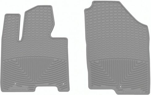 سجادات أرضية Weathertech مناسبة لجميع الأحوال الجوية لسيارة Hyundai Santa Cruz، Tucson، Tucson Hybrid - الصف الأول (W374)، أسود in Saudi Arabia