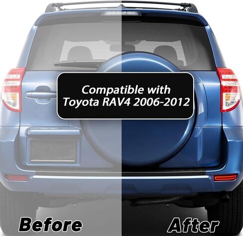 عدسة حمراء LED عاكس خلفي مصد بدوره إشارة مصباح فرامل مجموعة مصابيح الضباب متوافقة مع Toyota RAV4 2006-2012/Scion xD 2008-2014 (مدخن) in Saudi Arabia