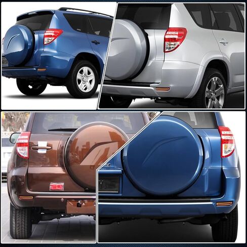 عدسة حمراء LED عاكس خلفي مصد بدوره إشارة مصباح فرامل مجموعة مصابيح الضباب متوافقة مع Toyota RAV4 2006-2012/Scion xD 2008-2014 (مدخن) in Saudi Arabia