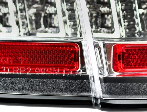 مصابيح خلفية LED متسلسلة سوداء من SPEC-D متوافقة مع فورد موستانج 1999-2004، مجموعة زوج يسار + يمين in Saudi Arabia