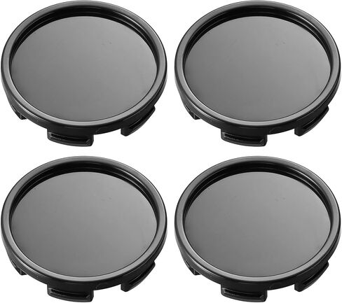 X AUTOHAUX 4 Pcs 58mm Dia Black 6 Clips Automotive Wheel Center Tyre Hub Caps Cover for Auto in Saudi Arabia