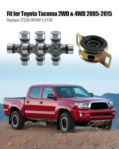 محرك رمح مركز دعم تحمل ومجموعة المفاصل U استبدال 37230-0K040 5-213X صالح لتويوتا تاكوما 2WD 4WD 2005-2015 in Saudi Arabia