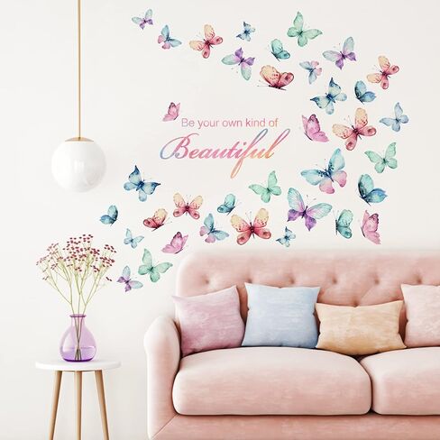 Mfault Winter Princess Frozen Castle Blue Wall Decals Stickers, Let It Snow Elsa Snowflake Nursery Christmas Decorations Girls Bedroom Art, Kids Toddlers Playroom Living Room Decor in Kuwait