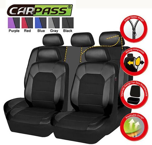 Car Seat Covers for Toyota Corolla 2019 2020 2021 2022 2023 2024,Seat Cover Front and Rear Seat Protectors Front Back Full Surround Protectors Cushion Interior Accessories,B in Saudi Arabia