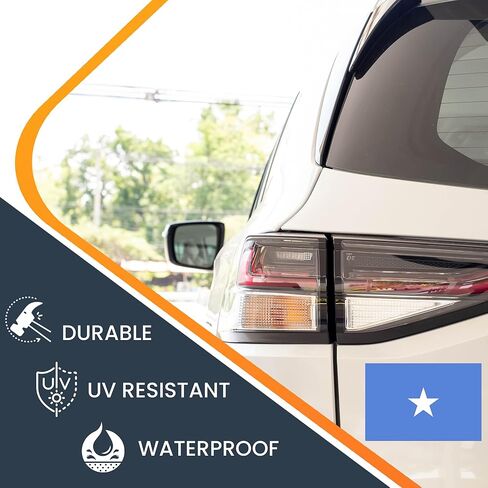 Magnet Me Up Somalia Somalian Flag Car Magnet Decal, 4x6 Inches, Heavy Duty Automotive Magnet for Car, Truck SUV in Saudi Arabia