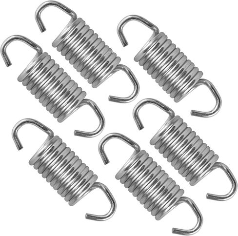 Caltric 0123321 0123-321 Exhaust Extension Spring Compatible with Arctic Cat Pantera 580 EFI 1998-2001/800 1998 / Jag 340 440 Deluxe 1998 1999 / Panther 340 440 550 1997-2001 / Qty 6 in Saudi Arabia