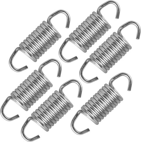 Caltric 0123321 0123-321 Exhaust Extension Spring Compatible with Arctic Cat Pantera 580 EFI 1998-2001/800 1998 / Jag 340 440 Deluxe 1998 1999 / Panther 340 440 550 1997-2001 / Qty 6 in Saudi Arabia
