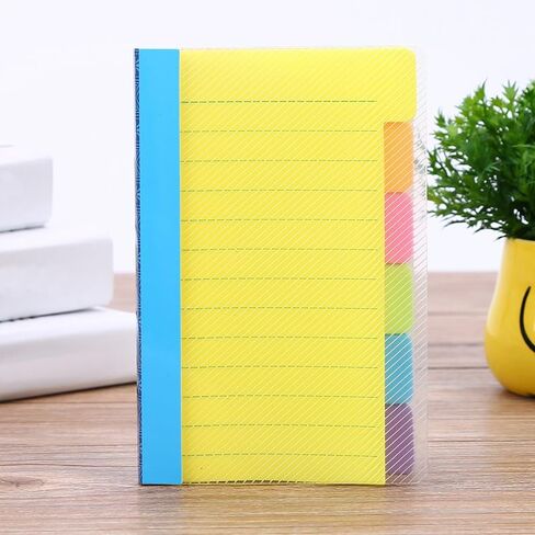 3 Packs Writable Sticky Notes, Mulitcolorful Sticky Index Tabs Book Markers, Annotation Reading Book, Home Office Supplies, Total 600 Sheets in Saudi Arabia