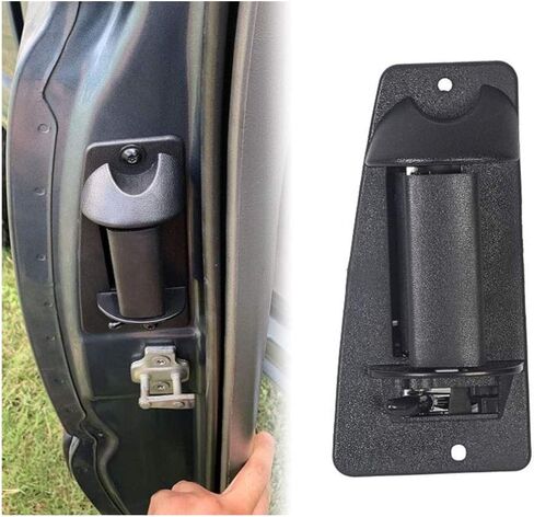 DEFLECTAIR APA Replacement Textured Black Outer Rear Door Handle for 1999-2007 Silverado Sierra Driver Left LH Side in Saudi Arabia
